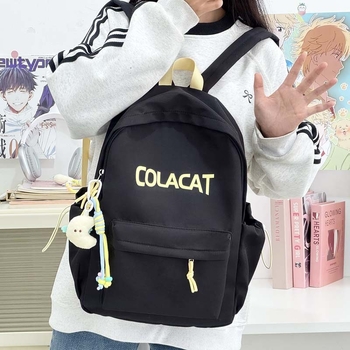 Κοριτσιών σχολική τσάντα σε στυλ Ins και ιαπωνικό, Soft-Girl, νάιλον, αναπνέουσα και αντιβακτηριακή, Neurobridge σύστημα μεταφοράς