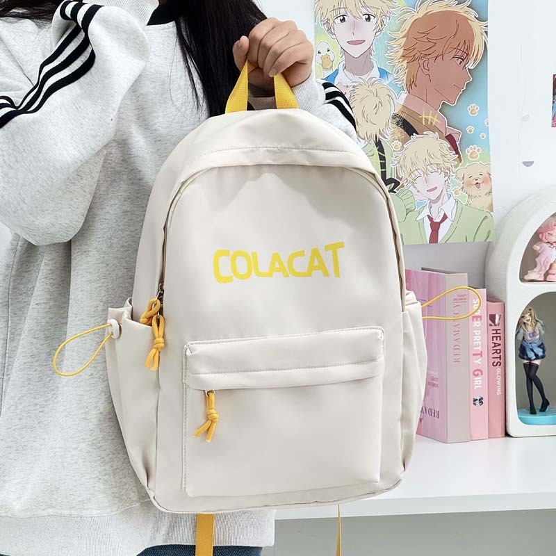 Κοριτσιών σχολική τσάντα σε στυλ Ins και ιαπωνικό, Soft-Girl, νάιλον, αναπνέουσα και αντιβακτηριακή, Neurobridge σύστημα μεταφοράς