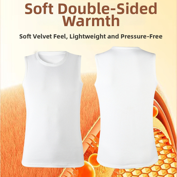 Meeste termilise vestiga kahepoolse fleece'iga, paksus 201–250 g/m², ümmargune kaelus, pullover stiilis, ühe kihiga, polüester 90–95%