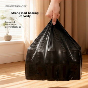 Kodus kasutatavad jäätmekotid, paksud, lame suu avaga, ühekordsed, PE, 100 rullid