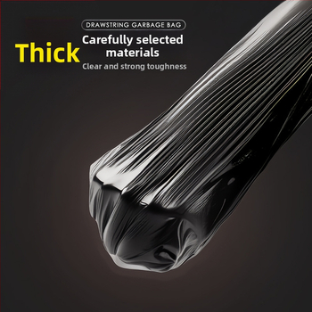 Kodus kasutatavad jäätmekotid, paksud, lame suu avaga, ühekordsed, PE, 100 rullid