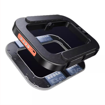 Rankinis mini žiedinė šviesa telefonams, nešiojama fotografijos lempa su daugybe lygių reguliavimo, 10–50W, 220V