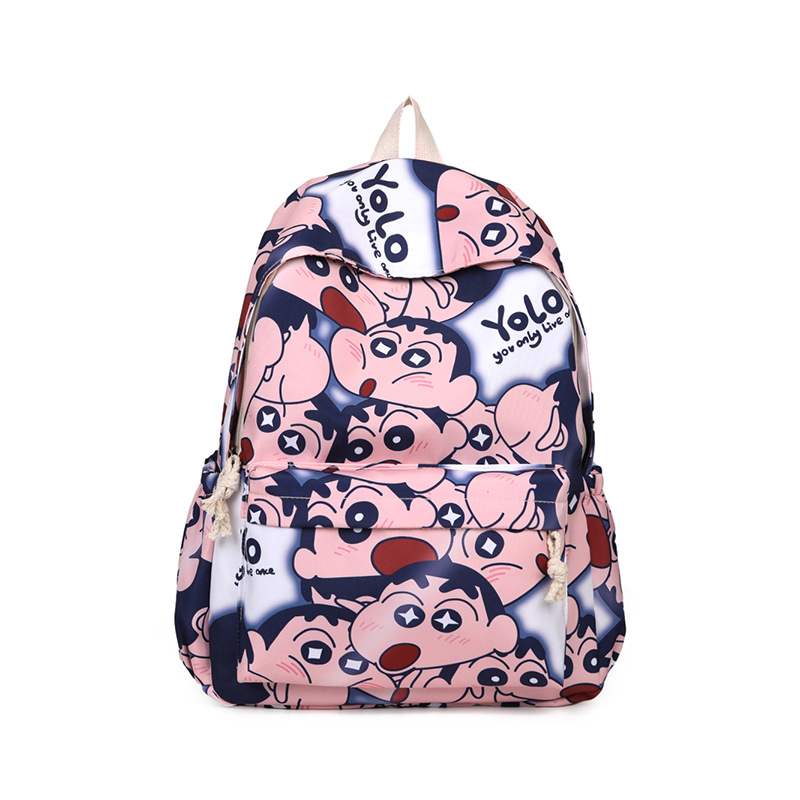 Ghiozdan Școlar pentru fete, cu capacitate mare, Oxford, căptușeală din pânză, model în dungi, curea cu pernă de aer