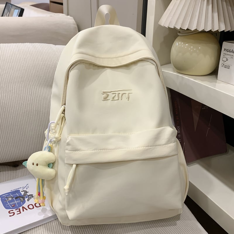 Ruiyingzizhi ženski nylon ruksak, japanski stil, školska torba za učenice od gimnazije do fakulteta, jednostavan i svestran svakodnevni ruksak