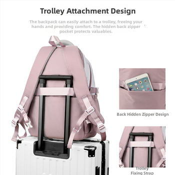 Jianglida lielas ietilpības skolas mugursoma vidusskolēniem, universāla, elpojoša un ūdensizturīga ar gaisa spilvenu siksnām