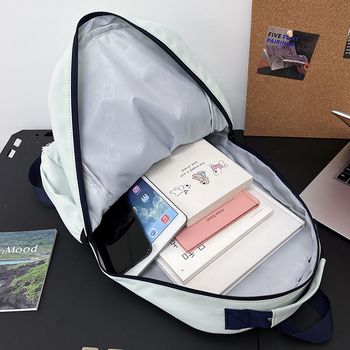 Uniszex nejlon hátizsák, vízálló, 20–35 L kapacitás, 16 hüvelykes laptop kompatibilis, görbült vállpántok, szabadidős utazásokhoz, 2025 téli megjelenés