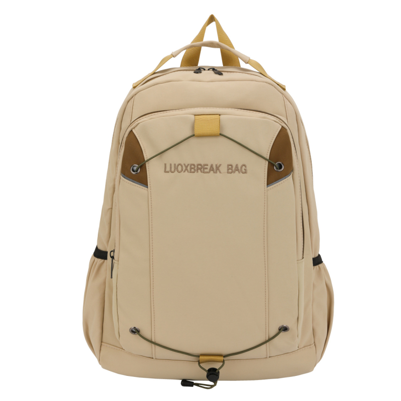 Uniszex nejlon hátizsák, vízálló, 20–35 L kapacitás, 16 hüvelykes laptop kompatibilis, görbült vállpántok, szabadidős utazásokhoz, 2025 téli megjelenés