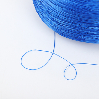 Еластична спандекс нишка за ръчно тъкани гривни, 0.8 мм, ръчно плетена, естествен стил