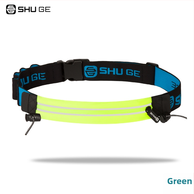 Maratonijooksu vöö numbrikinnitusega — Lycra materjal, veekindel, ülilihtne, varguse vastane, öine nähtavus