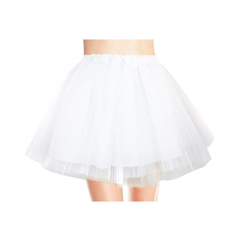 Ενήλικη φούστα τοούτι για cosplay με επένδυση και δίχτυ επικάλυψη, πολυεστέρας, φούστα σε γραμμή Α, στυλ Μόρι