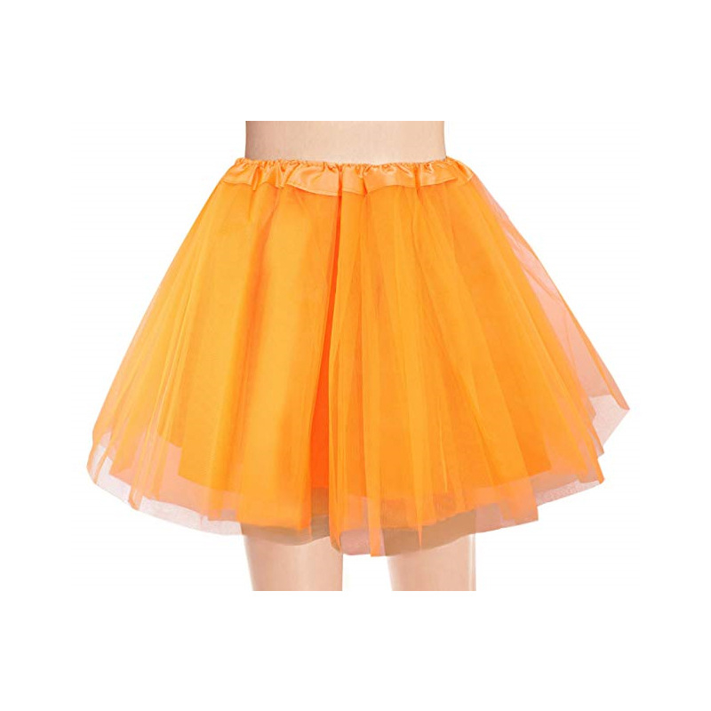 Ενήλικη φούστα τοούτι για cosplay με επένδυση και δίχτυ επικάλυψη, πολυεστέρας, φούστα σε γραμμή Α, στυλ Μόρι