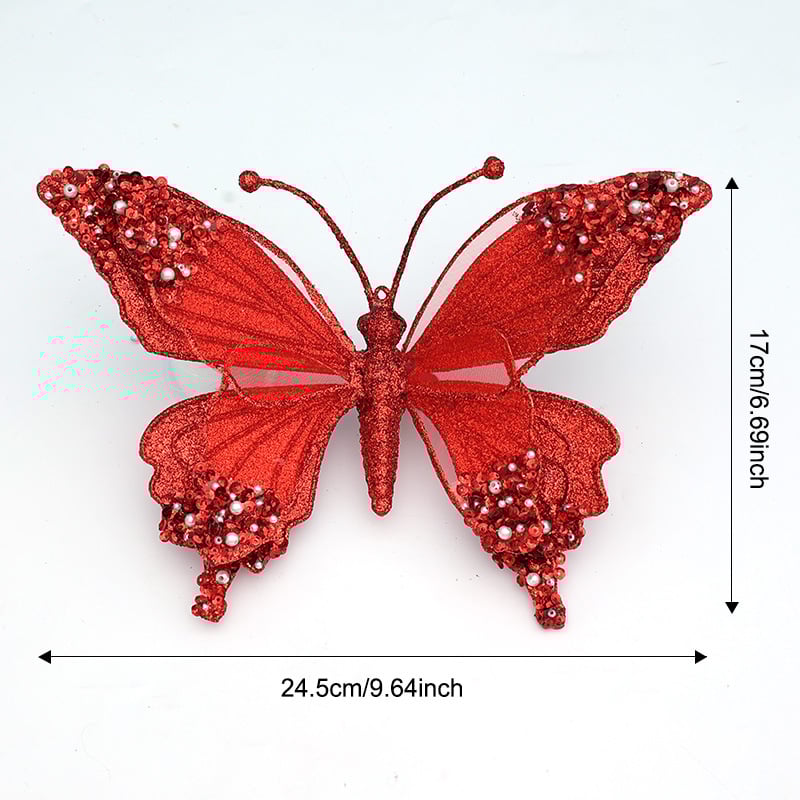 Ziemassvētku eglītes rotājums – 3D sniegpārslas ar lentīti, plastmasas, Qiaochi zīmols, Ziemassvētku stils.