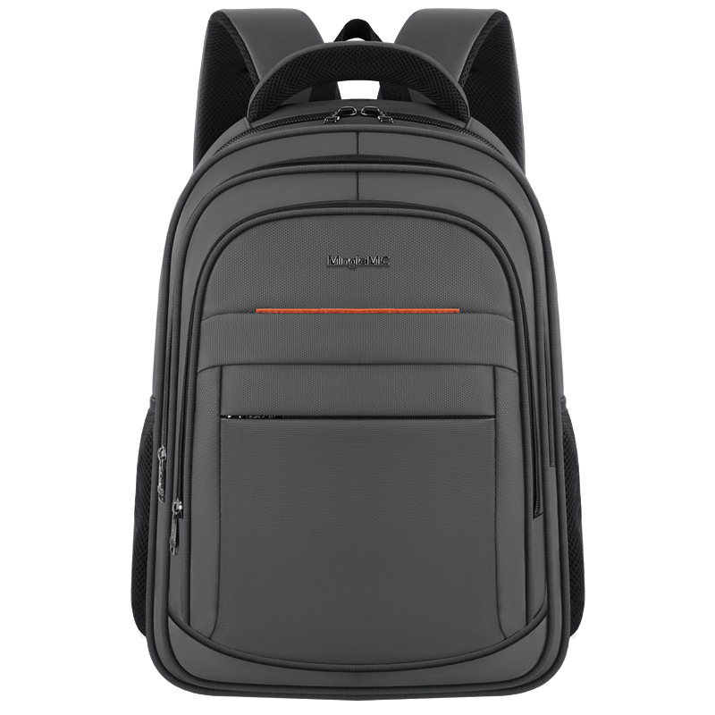 Nagy kapacitású laptop hátizsák vízálló PVC külsővel, 36–55 L, üzleti utazásokhoz, poliészter anyag, léggömbös vállpánt rendszer.