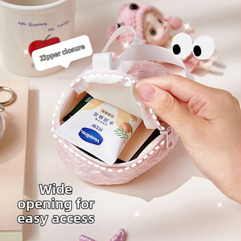 Mini auduma kubveida soma un monētu maku, daudzfunkcionāla uzglabāšana kosmētikai un galdam, izlaidums vasarā 2025