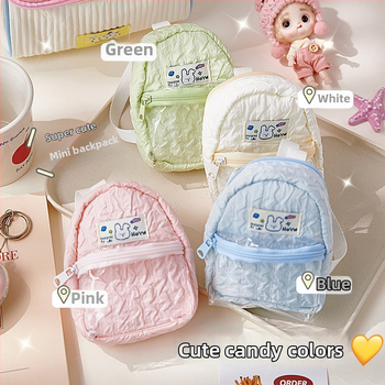 Mini auduma kubveida soma un monētu maku, daudzfunkcionāla uzglabāšana kosmētikai un galdam, izlaidums vasarā 2025