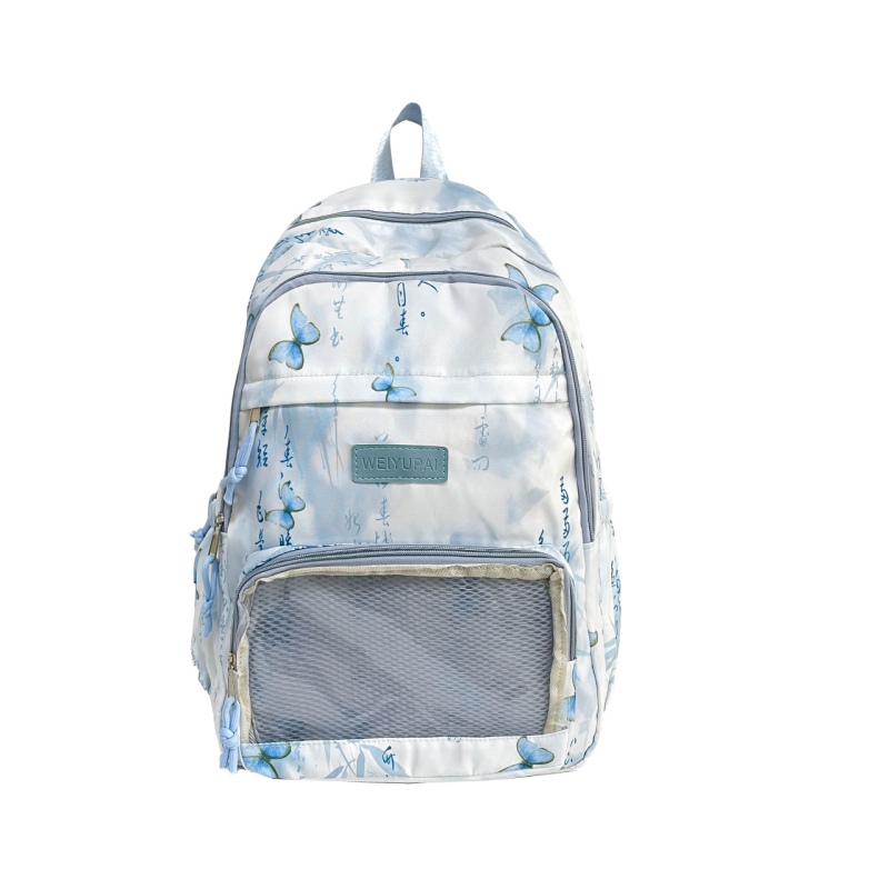 Раница за училище - Оксфорд плат, издръжлива, голям капацитет, въздушна презрамка, младежки кампус стил