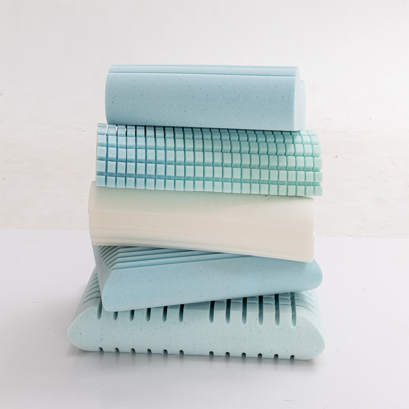 Pagalvė iš atminties putų, bangų forma, universalus naudojimas