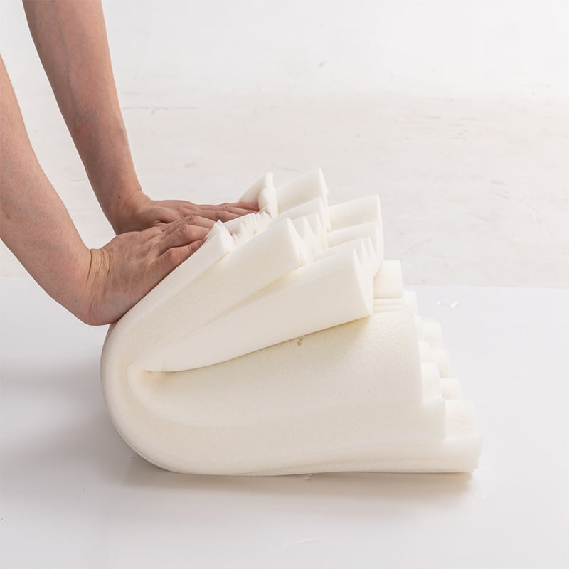 Pagalvė iš atminties putų, bangų forma, universalus naudojimas