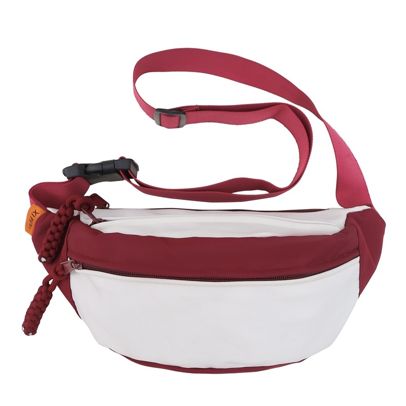 Crossbody rankinė miesto stiliuje, Oxford audinys, 2023 vasara, užtrauktuko uždarymas