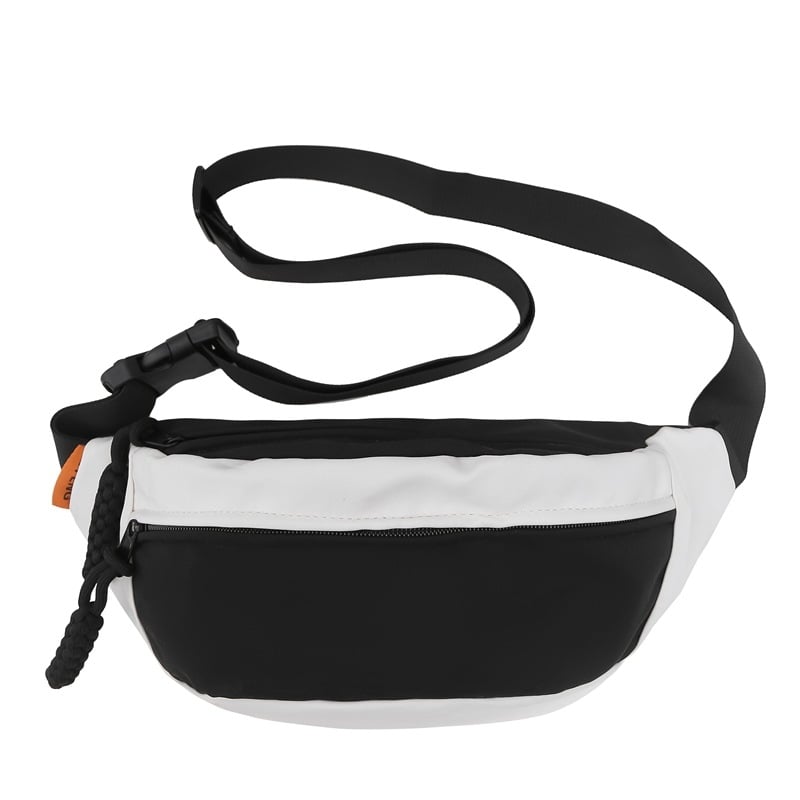 Crossbody rankinė miesto stiliuje, Oxford audinys, 2023 vasara, užtrauktuko uždarymas