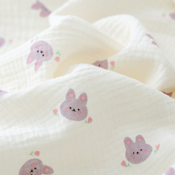 Kūdikio dviejų sluoksnių marlės įvyniojimo rankšluostis, Jiayang, 32S siūlai, spausdinimas, iki 50 g