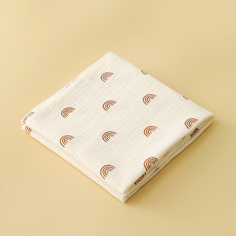 Kūdikio dviejų sluoksnių marlės įvyniojimo rankšluostis, Jiayang, 32S siūlai, spausdinimas, iki 50 g