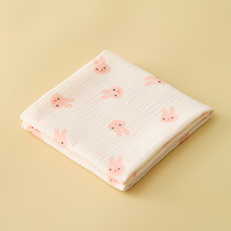 Kūdikio dviejų sluoksnių marlės įvyniojimo rankšluostis, Jiayang, 32S siūlai, spausdinimas, iki 50 g