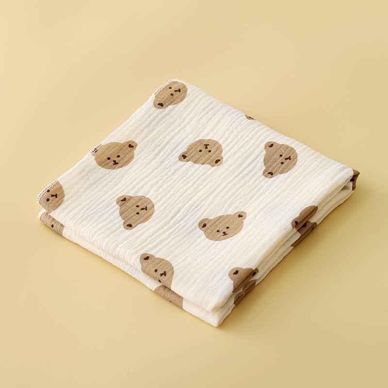 Kūdikio dviejų sluoksnių marlės įvyniojimo rankšluostis, Jiayang, 32S siūlai, spausdinimas, iki 50 g