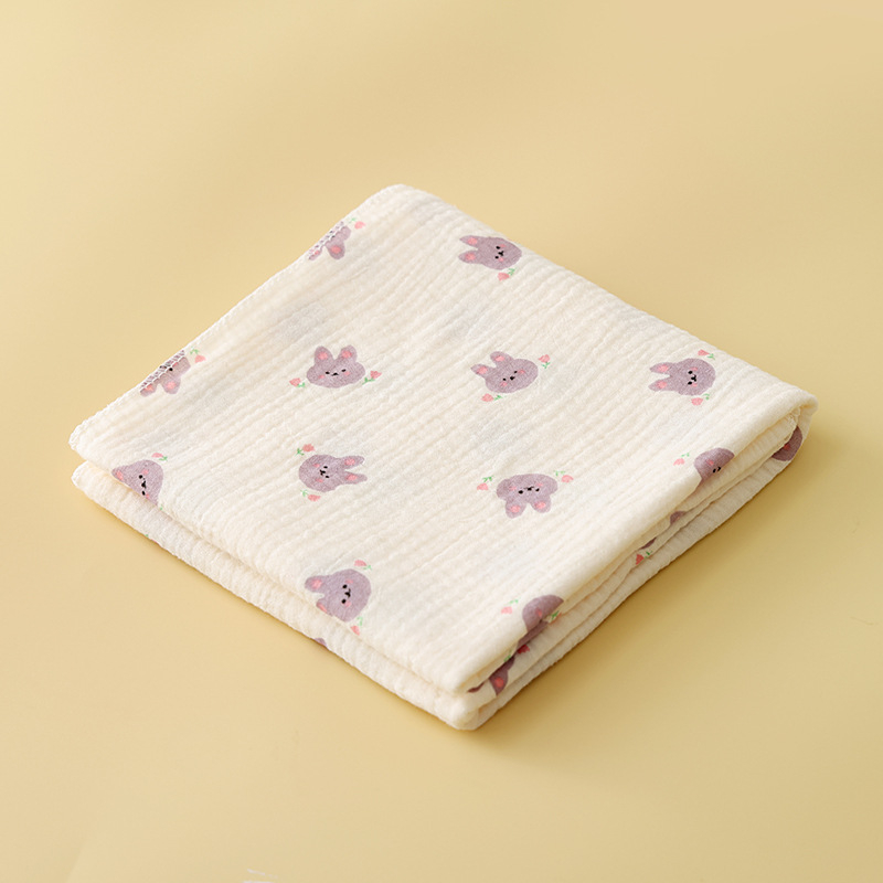 Kūdikio dviejų sluoksnių marlės įvyniojimo rankšluostis, Jiayang, 32S siūlai, spausdinimas, iki 50 g