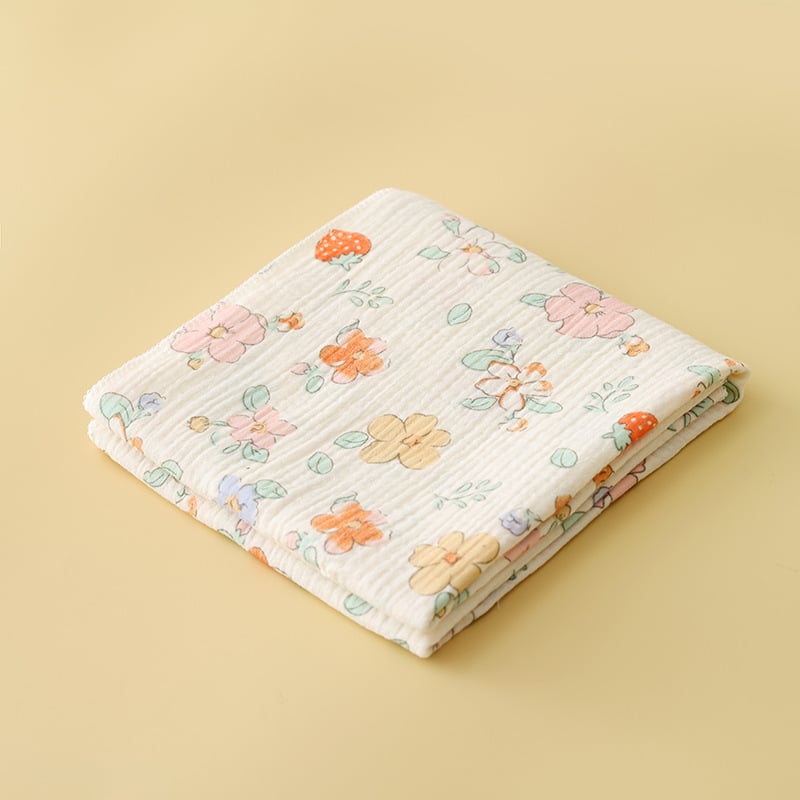 Kūdikio dviejų sluoksnių marlės įvyniojimo rankšluostis, Jiayang, 32S siūlai, spausdinimas, iki 50 g