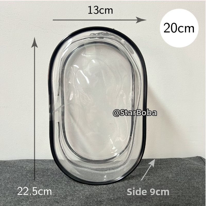 Chiikawa plīšās lellītes aizsargkaste, cilindrisks PVC pārklājums, daudzfunkcionāla ceļojumiem un galda uzglabāšanai.
