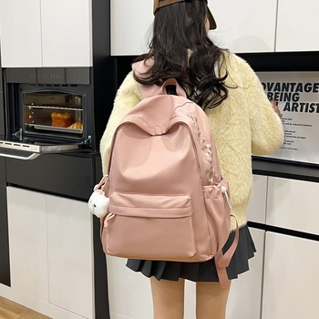 Ученическа раница с голям капацитет и разширяем дизайн, оксфорд плат, въздушна презрамка, за ученици прогимназия