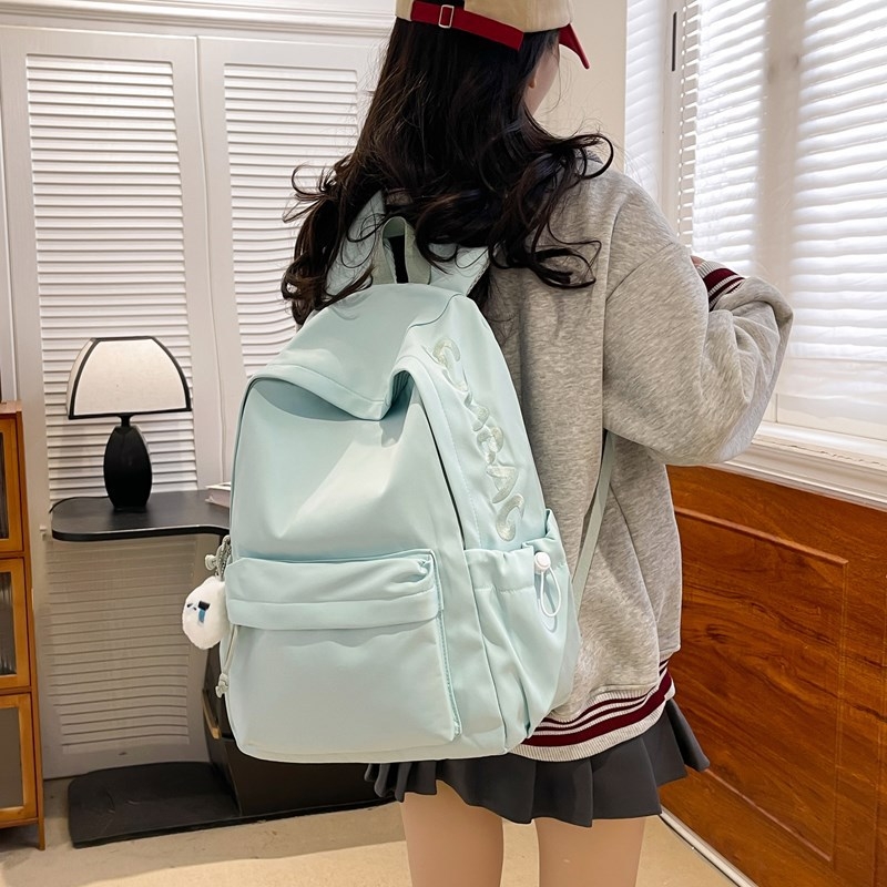 Ученическа раница с голям капацитет и разширяем дизайн, оксфорд плат, въздушна презрамка, за ученици прогимназия