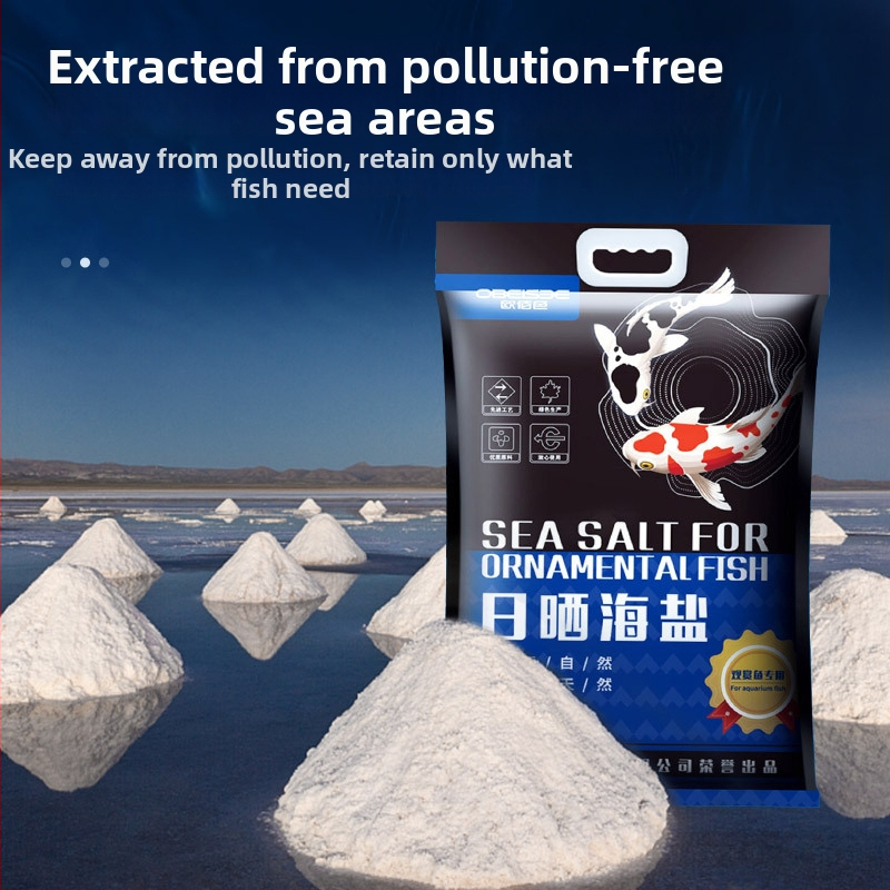 Sterilizējošā sāls akvārijiem un koi dīķiem — Materiāls: Sāls; Svars: 10 kg; Kategorija: Akvāriju aprīkojums
