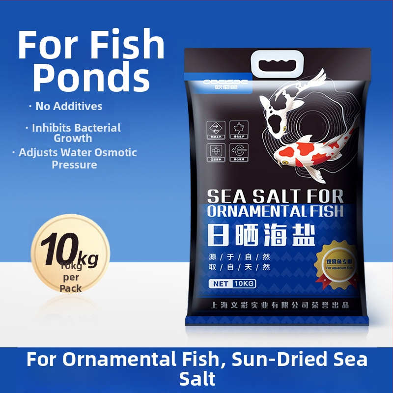 Sterilizējošā sāls akvārijiem un koi dīķiem — Materiāls: Sāls; Svars: 10 kg; Kategorija: Akvāriju aprīkojums
