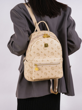 Moteriška PU kuprinė, miesto minimalistinis stilius, 2025 m. pavasaris, užtrauktukas uždarymas, nešiojamojo kompiuterio kišenė