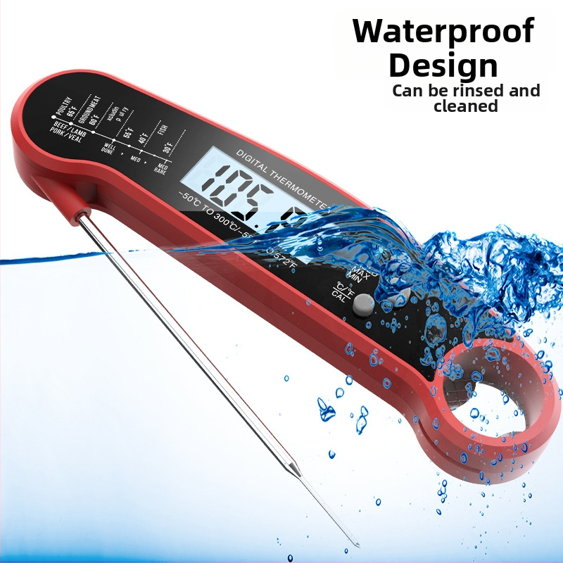 Fan Shengda saliekams ēdiena termometrs – virtuves, cepeškrāsns un BBQ lietošanai, 0,1°C izšķirtspēja