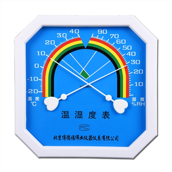WS2080A analoogne temperatuuri- ja niiskusmõõdik kaheksakandilise näidikuga – kõrge täpsus, sobib koju, kontorisse, laborisse, apteeki ja kasvuhoonesse