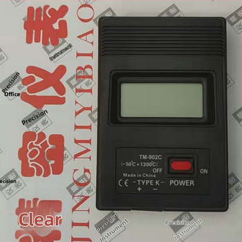 Termometras su termojungtimi TM-902C - diapazonas -50…1300 °C, raiška 0,1 °C, tikslumas ±1,0 °C