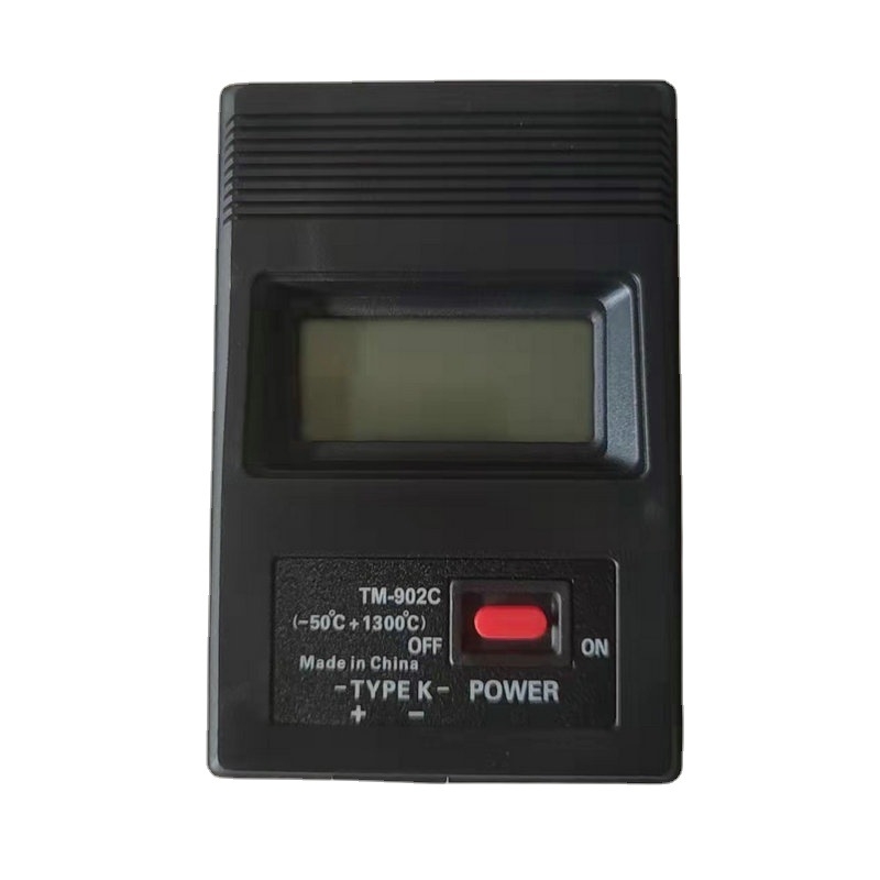 Termometras su termojungtimi TM-902C - diapazonas -50…1300 °C, raiška 0,1 °C, tikslumas ±1,0 °C