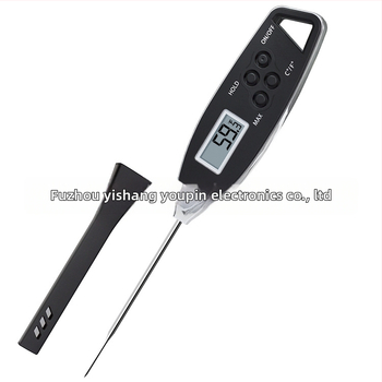 Maisto termometras – Yishang Superior Products; temperatūros raiška ±0,1 °C; pritaikoma apdorojimo funkcija; pakuotė 100 vnt