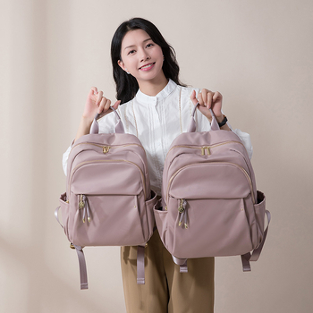 Verslo kelionėms skirtas kuprinė su dideliu talpumu, Oxford audinys, atspari vandeniui, lengva, nešiojamojo kompiuterio skyriaus, vidinė užtrauktuko kišenė, apsauga nuo vagystės