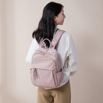 Verslo kelionėms skirtas kuprinė su dideliu talpumu, Oxford audinys, atspari vandeniui, lengva, nešiojamojo kompiuterio skyriaus, vidinė užtrauktuko kišenė, apsauga nuo vagystės