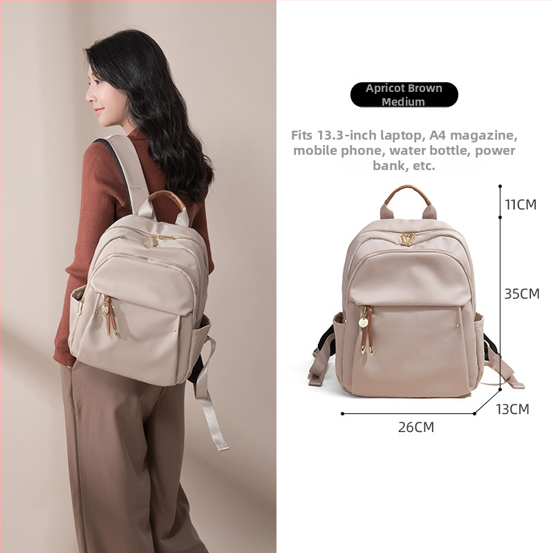 Verslo kelionėms skirtas kuprinė su dideliu talpumu, Oxford audinys, atspari vandeniui, lengva, nešiojamojo kompiuterio skyriaus, vidinė užtrauktuko kišenė, apsauga nuo vagystės