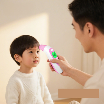 Yas инфрачерен термометър за бебета – ръчен, безконтактен и контактен метод на измерване, за деца и възрастни, с функция за температура на ухото