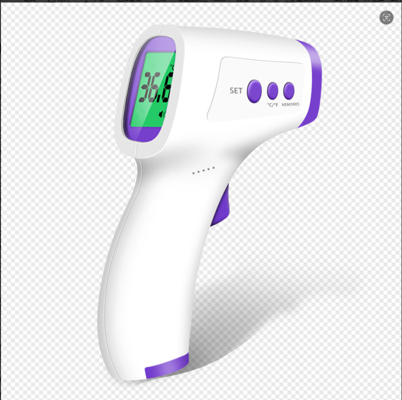 Yas инфрачерен термометър за бебета – ръчен, безконтактен и контактен метод на измерване, за деца и възрастни, с функция за температура на ухото