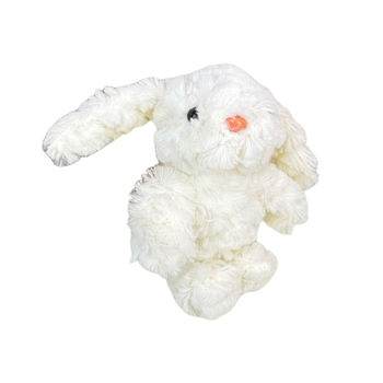 Плюшено зайче с дълги уши — мини зайче за обличане, мека играчка, висулка за чанта и ключодържател, PP памук за пълнеж, персонализирани пробни образци