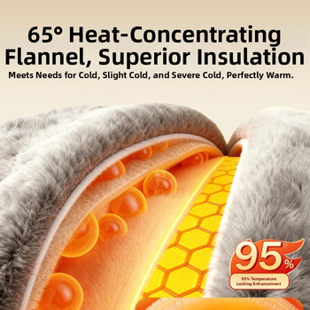 Įkraunamas karšto vandens butelės šildytuvas su Cu grafeno šildymu, 220V, 50W, PVC korpusas, temperatūros reguliavimas