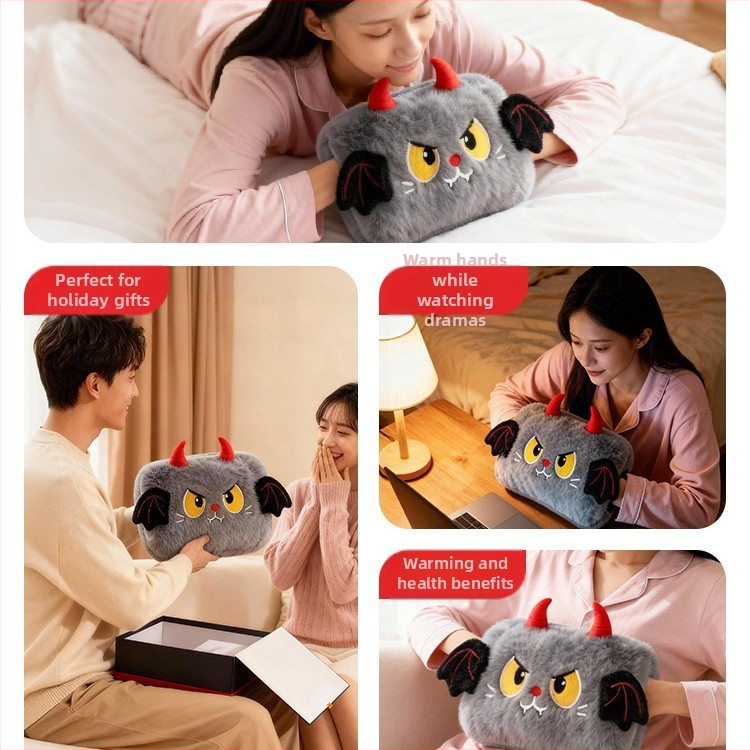 Laaditav kuuma vee pudeli soojendi Cu-graphene kuumutamisega, 220V, 50W, PVC korpus, temperatuuri juhtimine