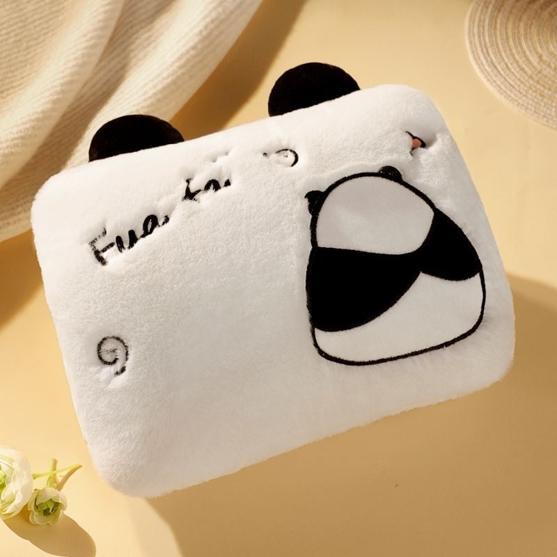 Įkraunamas karšto vandens butelės šildytuvas su Cu grafeno šildymu, 220V, 50W, PVC korpusas, temperatūros reguliavimas